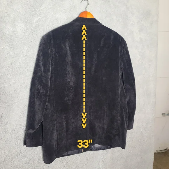 Jones New York Black Corduroy Sport Coat - Picture 8 of 9